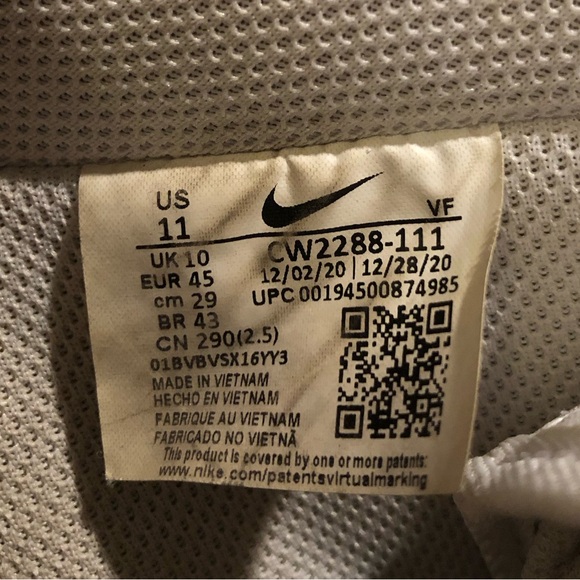 Nike Air Force 1’s Sneakers CW2288-111  12/20 - Picture 10 of 14